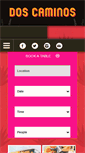 Mobile Screenshot of doscaminos.com